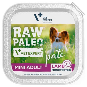 RAW PALEO DOG MINI pastēte suņiem Jērs 150g